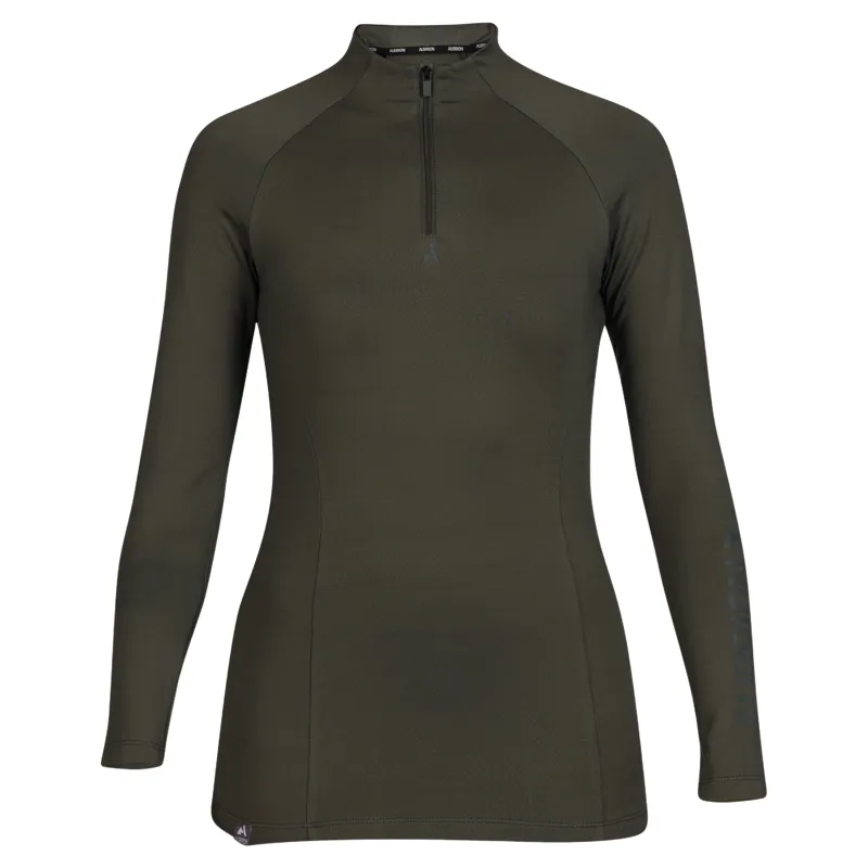 Aubrion React Women's Winter Long Sleeve Base Layer - Khaki-4