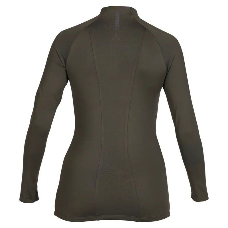 Aubrion React Women's Winter Long Sleeve Base Layer - Khaki-5