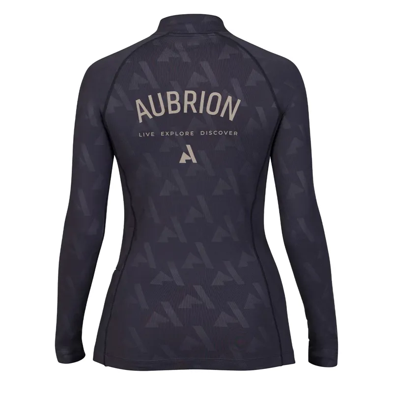 Aubrion React Women's Winter Long Sleeve Base Layer - Shadow-2