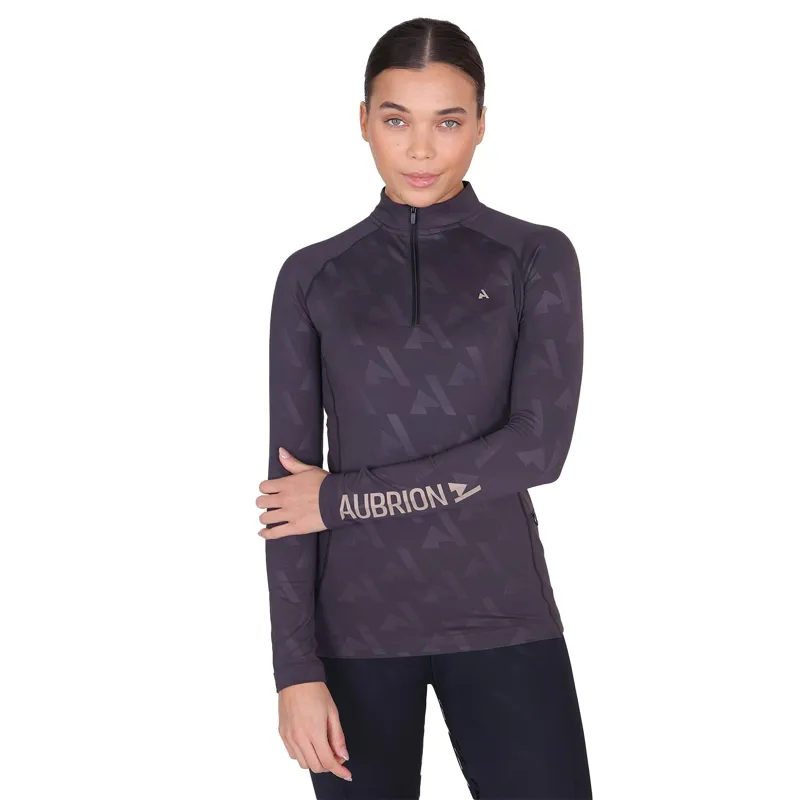 Aubrion React Women's Winter Long Sleeve Base Layer - Shadow