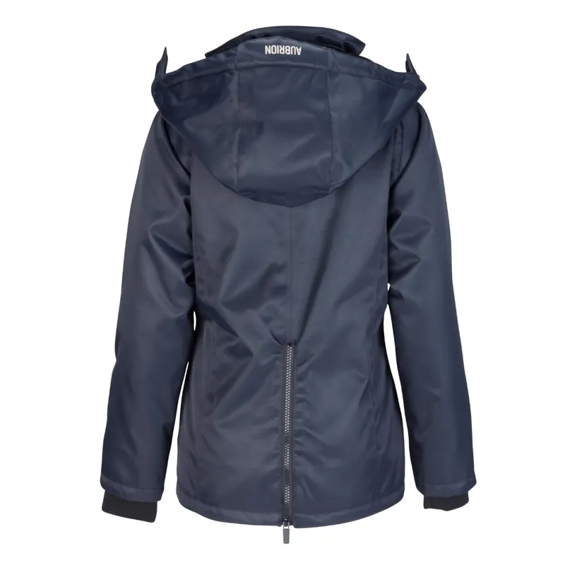 Aubrion React Young Rider Waterproof Mid Length Coat - Shadow-3