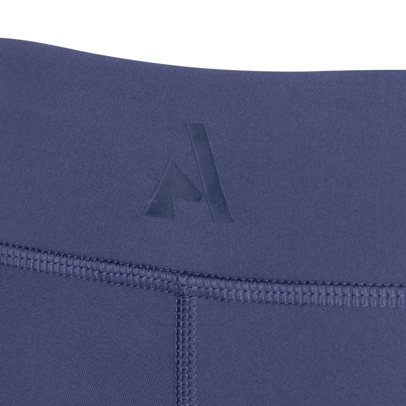 Aubrion React Young Rider Non-Stop Knee Grip Riding Tights - Midnight-5