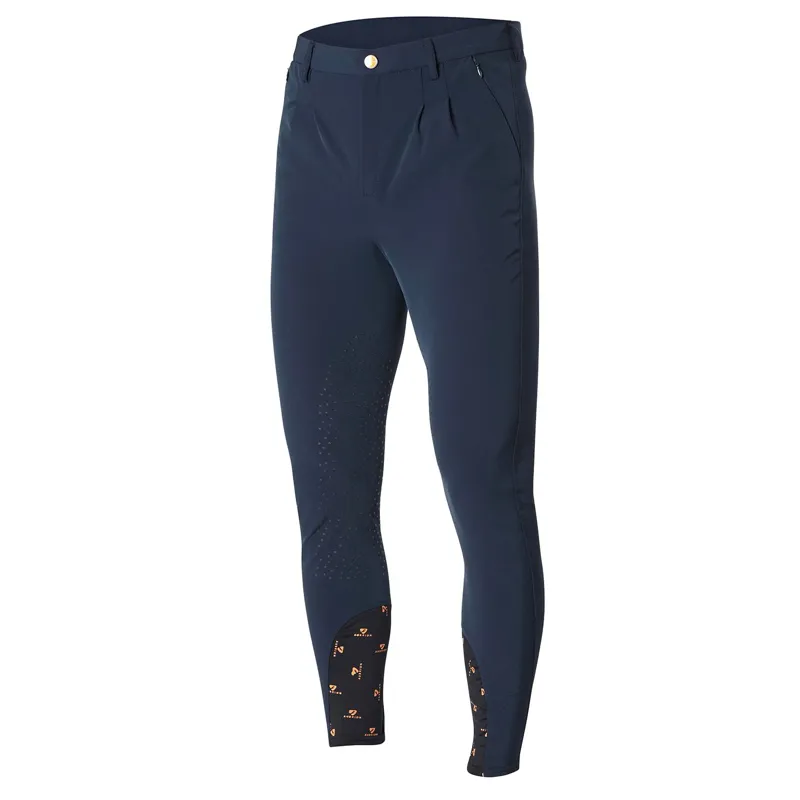 Aubrion Walton Junior Boys Knee Grip Breeches - Navy