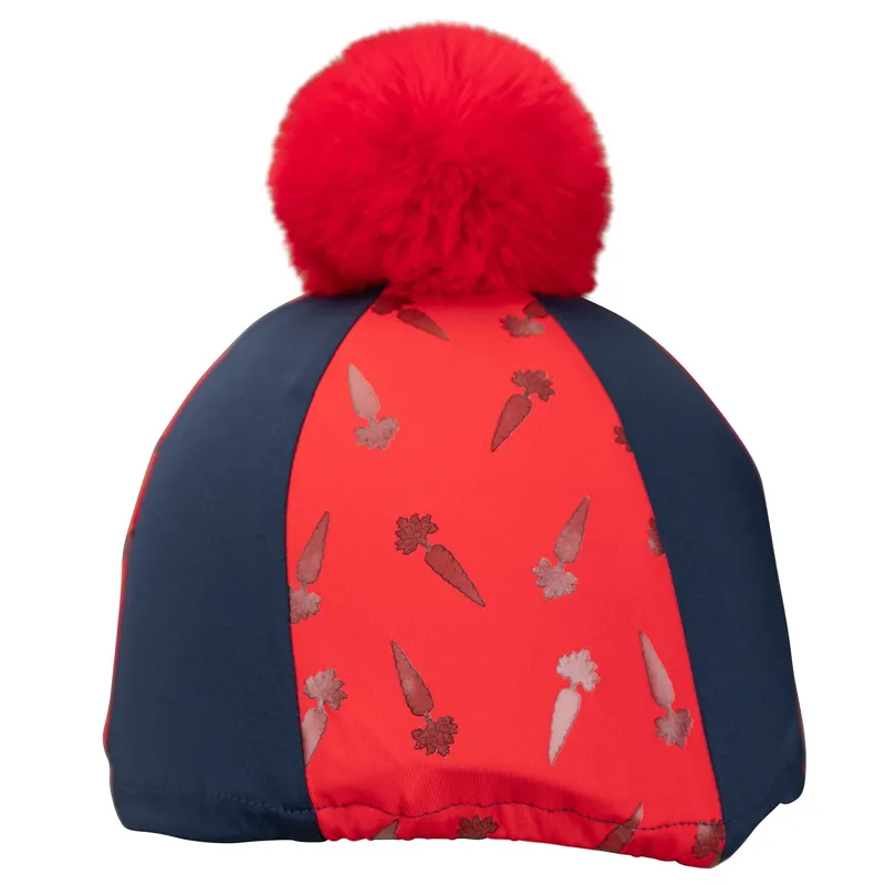Winnie and Me Helmet Cover - Navy/Red-4