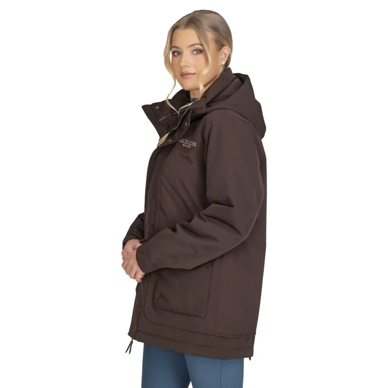 Aubrion Equestrian Winter Coat in Espresso-5