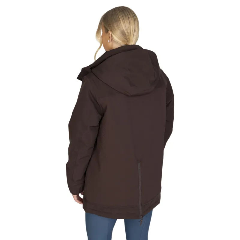 Aubrion Equestrian Winter Coat in Espresso-1