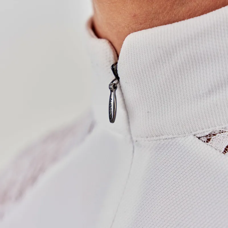 Aubrion Ambel Ladies Show Shirt - White-5