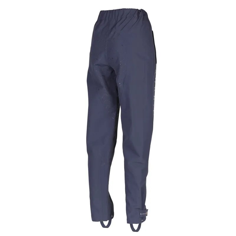 Aubrion Core Unisex Silicone Seat Waterproof Pants - Navy-1