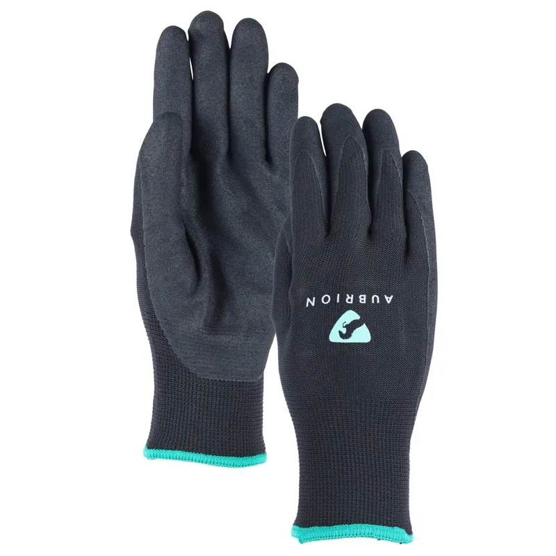 Aubrion Winter All Purpose Barn Gloves - Black-1