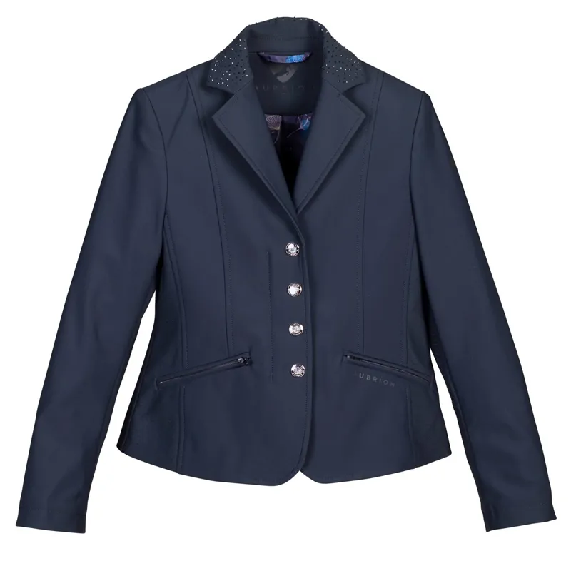 Aubrion Newton Junior Girls Show Coat - Navy