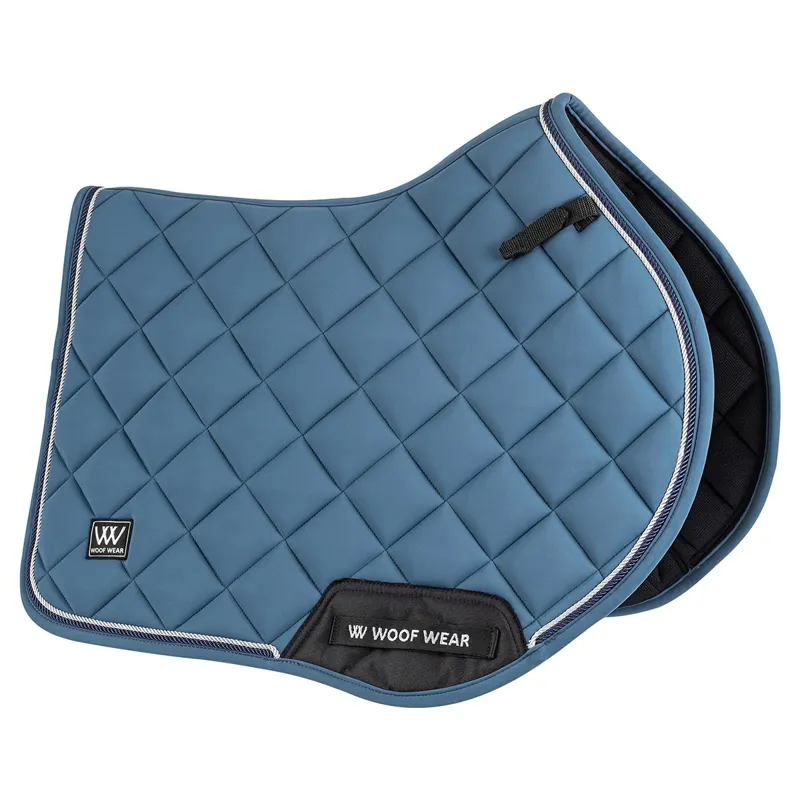Woof Wear Vision Aura Close Contact Saddle Pad - Petrol Blue