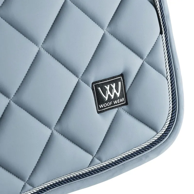 Woof Wear Vision Aura Close Contact Saddle Pad - Steel Blue-3