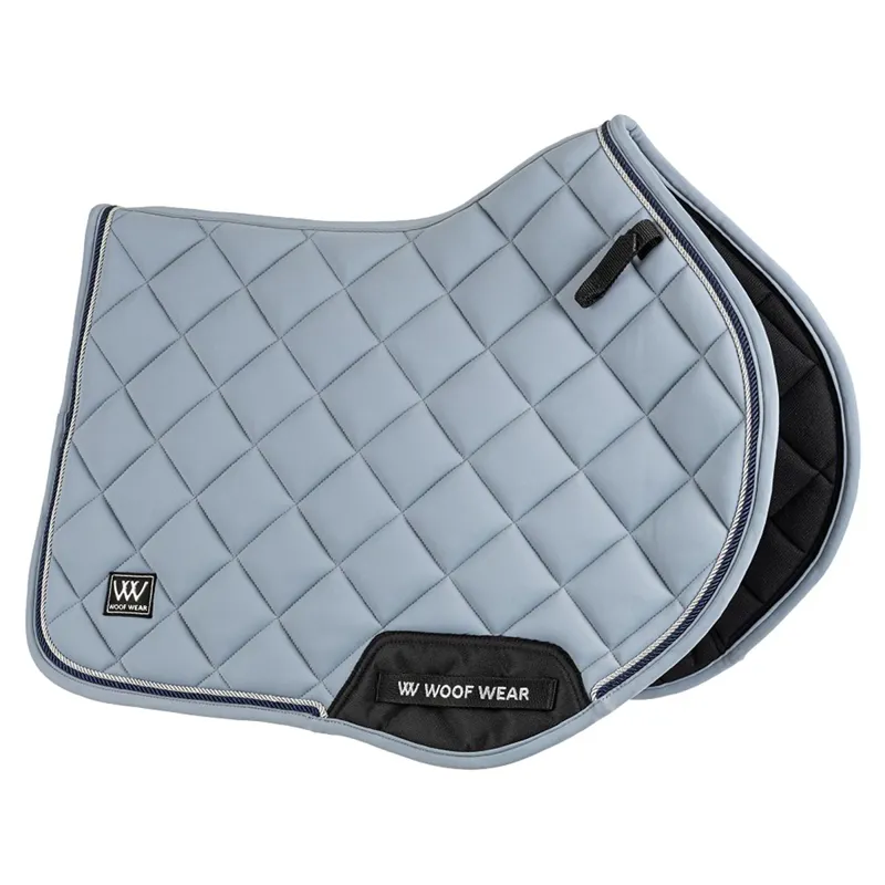Woof Wear Vision Aura Close Contact Saddle Pad - Steel Blue