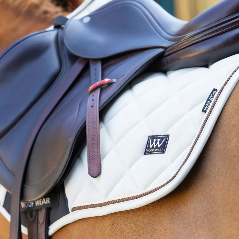 Woof Wear Vision Aura Close Contact Saddle Pad - Stone-2
