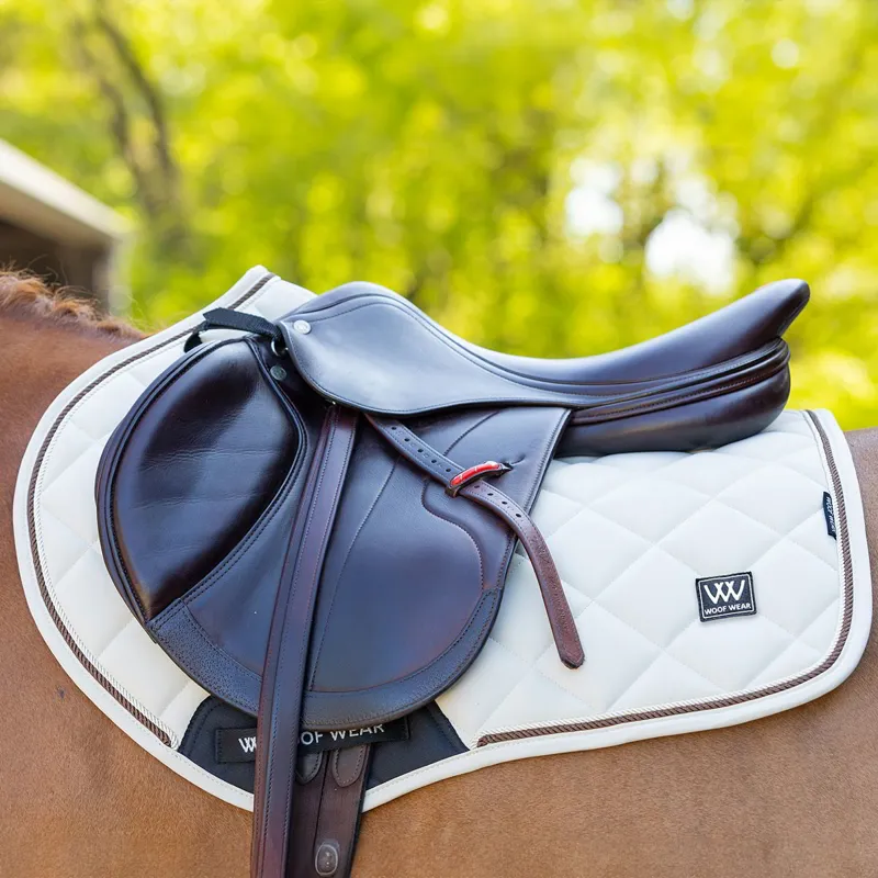 Woof Wear Vision Aura Close Contact Saddle Pad - Stone-1
