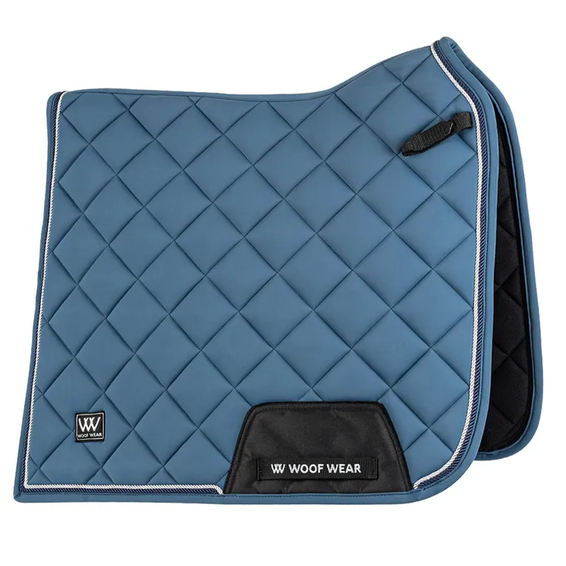 Woof Wear Vision Aura Dressage Saddle Pad - Petrol Blue