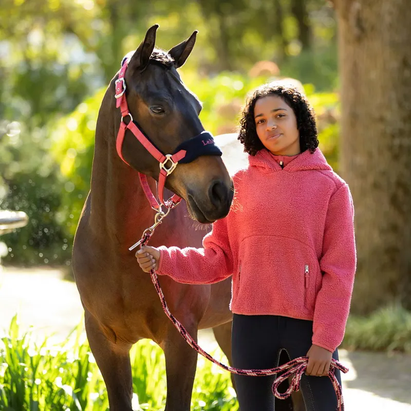 LeMieux Young Rider Avalon Junior Hoodie - Cranberry-1