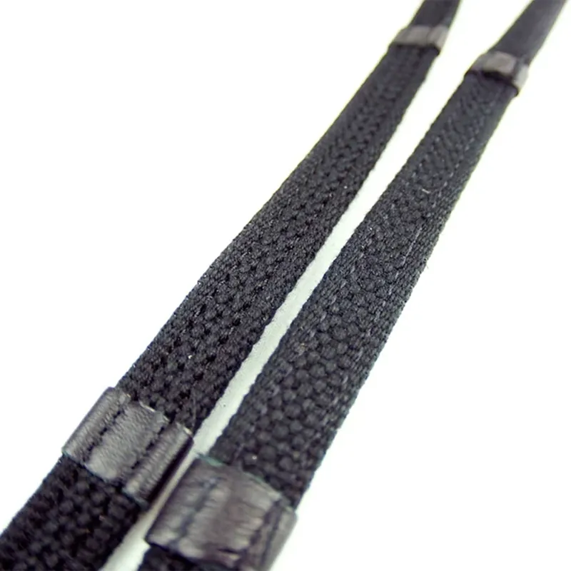Dever Ascot Webb Continental Reins - Black-1