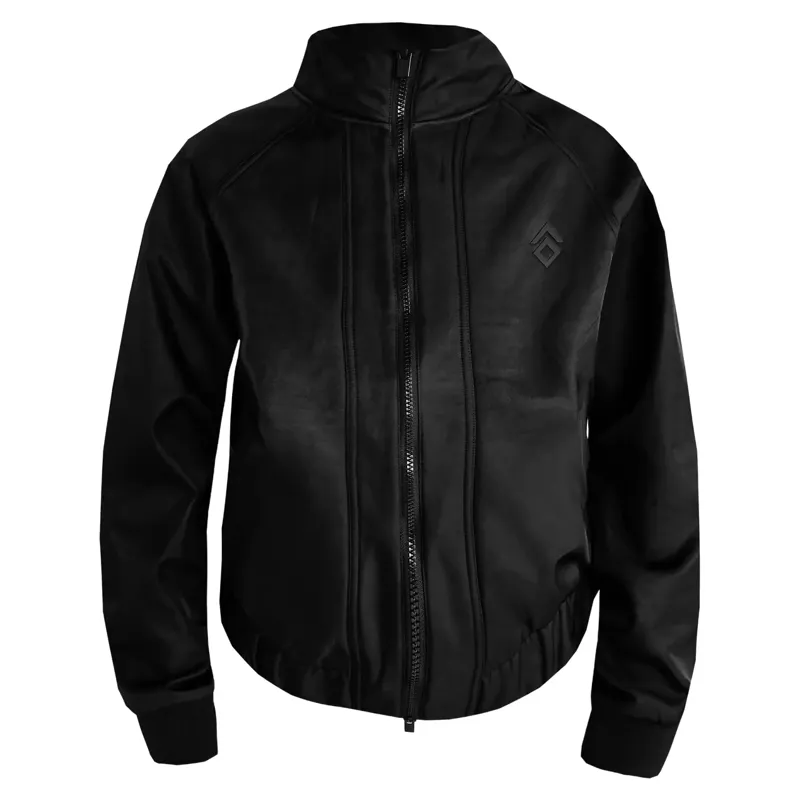 Aztec Diamond Bomber Jacket - Black-8