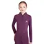 Aztec Diamond Young Rider Long Sleeve Junior Base Layer - Plum Pre-Order