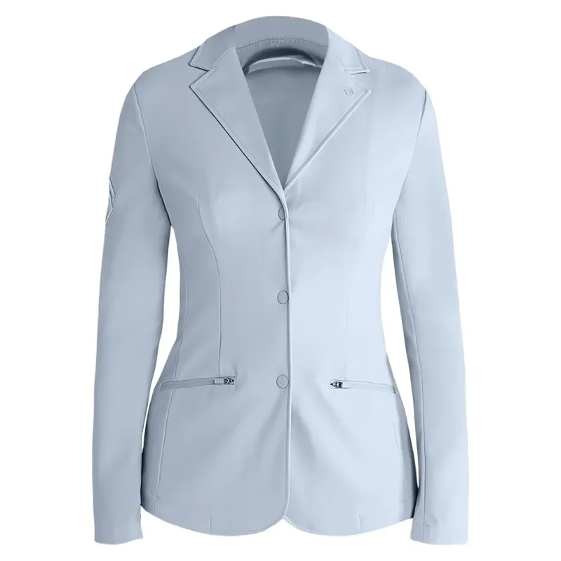 Aztec Diamond Young Rider Show Jacket - Ash Blue-3