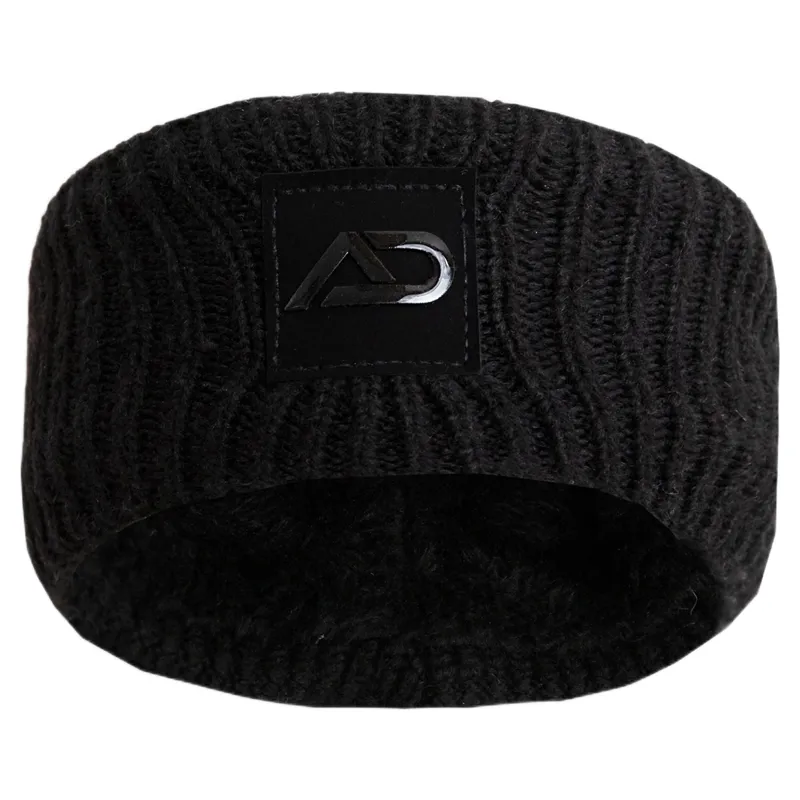 Aztec Diamond Junior Knitted Headband - Black Pre-Order-1