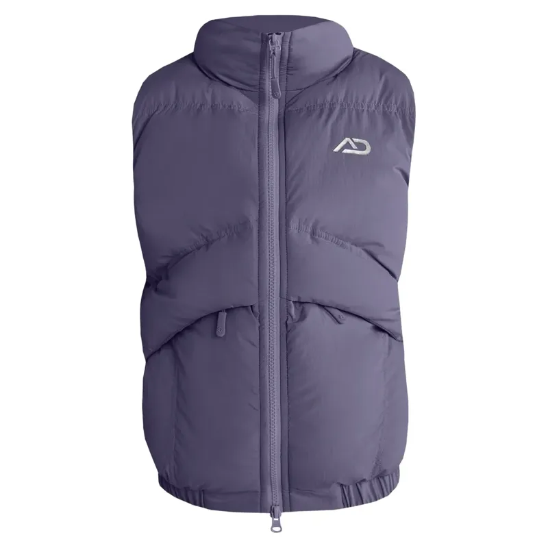 Aztec Diamond Young Rider Mid Layer Junior Vest - Amethyst-2