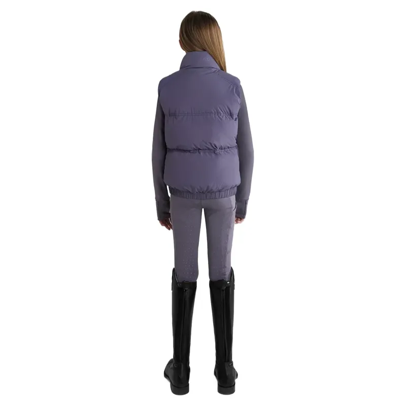 Aztec Diamond Young Rider Mid Layer Junior Vest - Amethyst-3