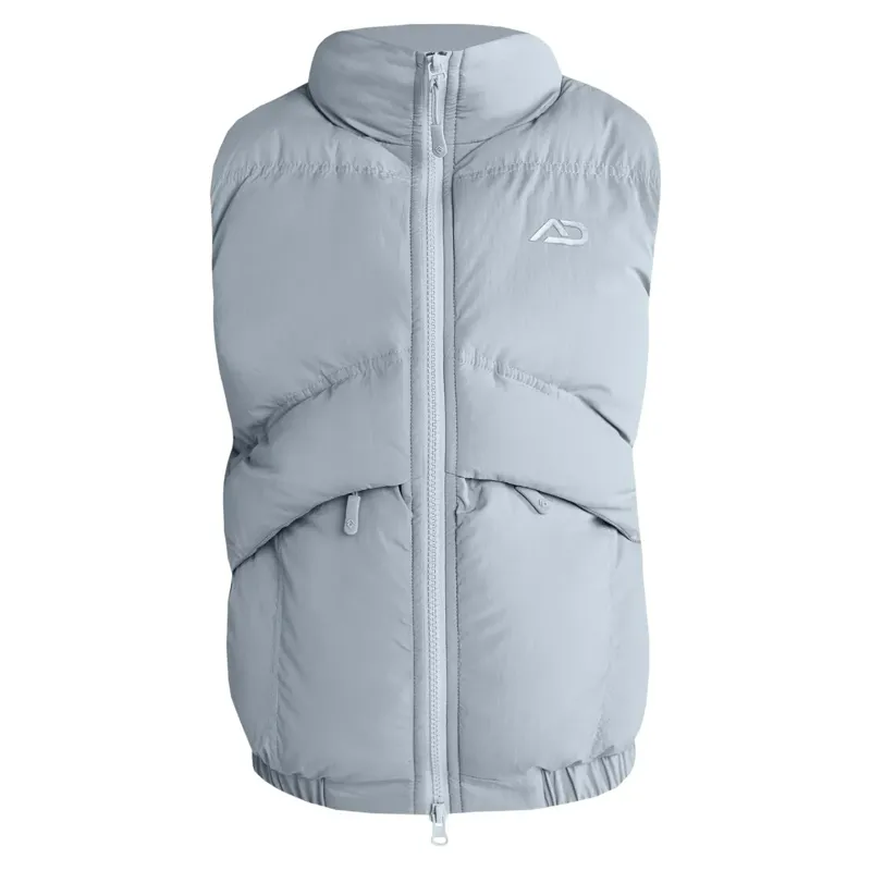 Aztec Diamond Young Rider Mid Layer Junior Vest - Ash Blue-3