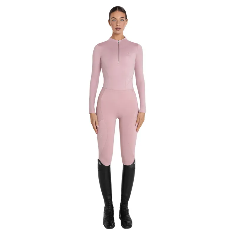 Aztec Diamond Core Long Sleeve Women's Base Layer - Pink-1