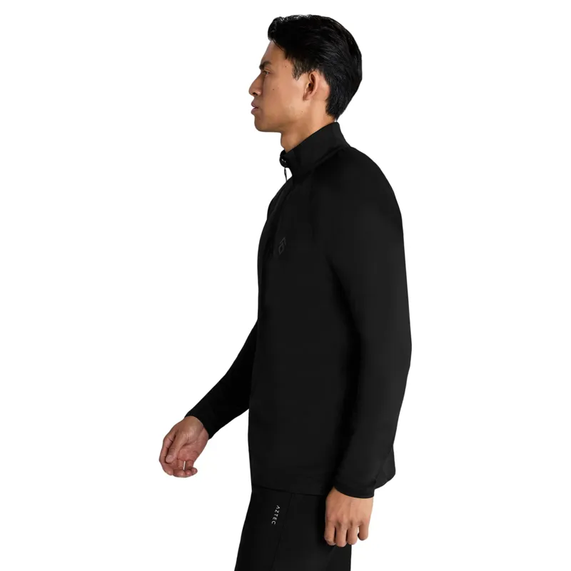 Aztec Diamond Core Men's 1/4 Zip Base Layer - Black-5