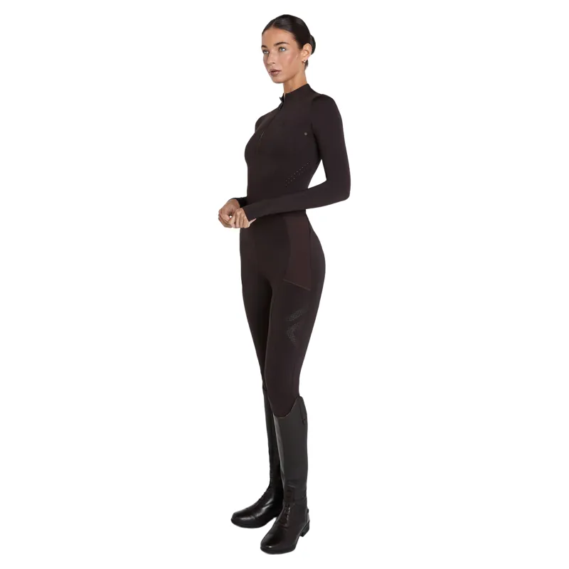 Aztec Diamond Core Long Sleeve Base Layer Womens - Espresso-7