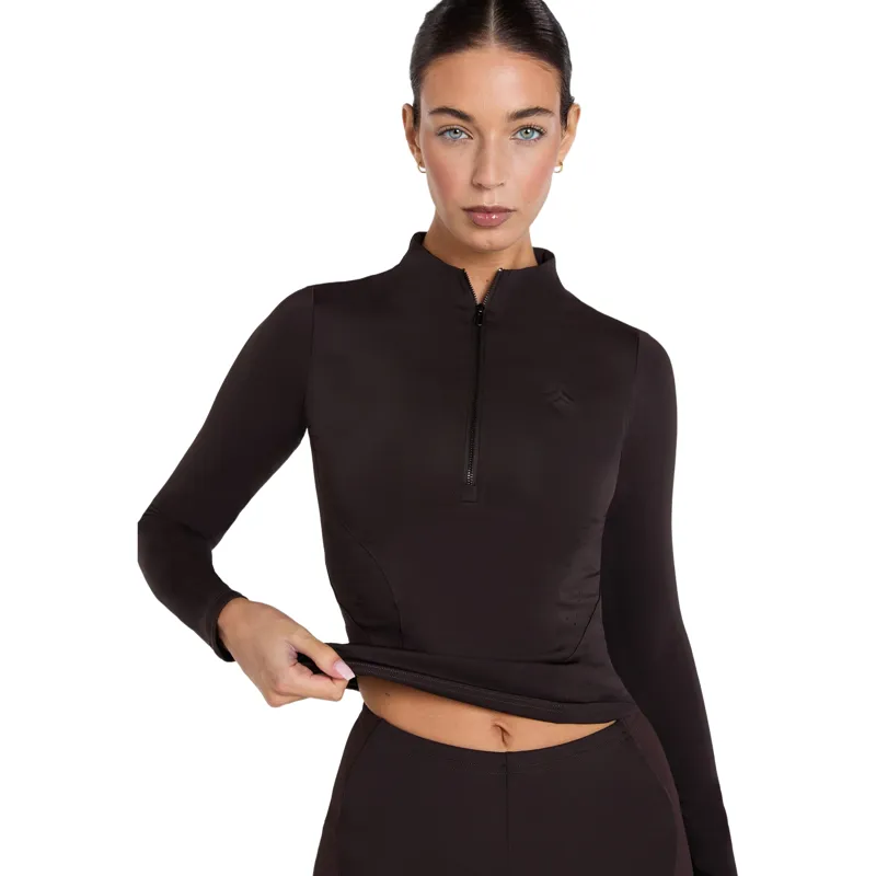 Aztec Diamond Core Long Sleeve Base Layer Womens - Espresso-3