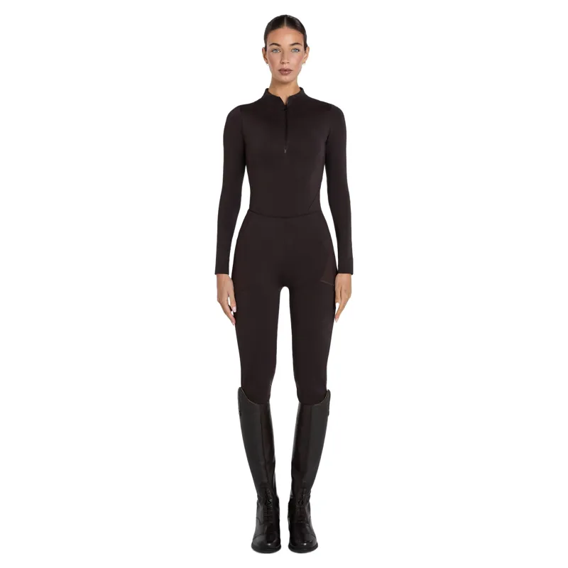 Aztec Diamond Core Long Sleeve Base Layer Womens - Espresso-4