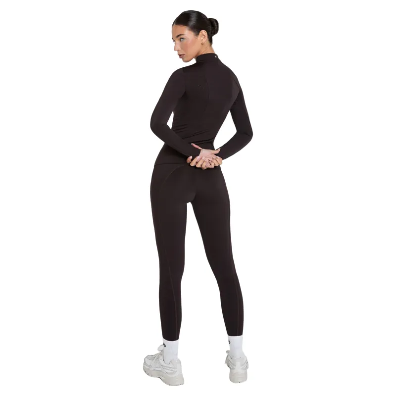 Aztec Diamond Core Long Sleeve Base Layer Womens - Espresso-8