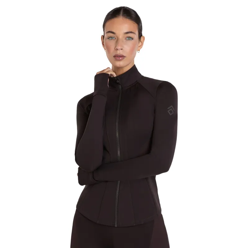 Aztec Diamond Fitted Women's Jacket - Espresso Pre-Order-6