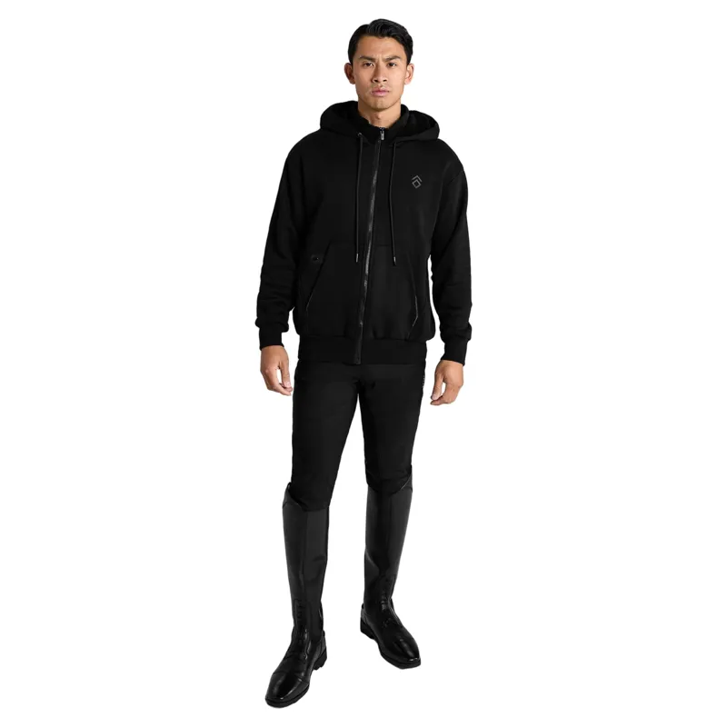 Aztec Diamond Core Boys Full Zip Hoodie - Black-3