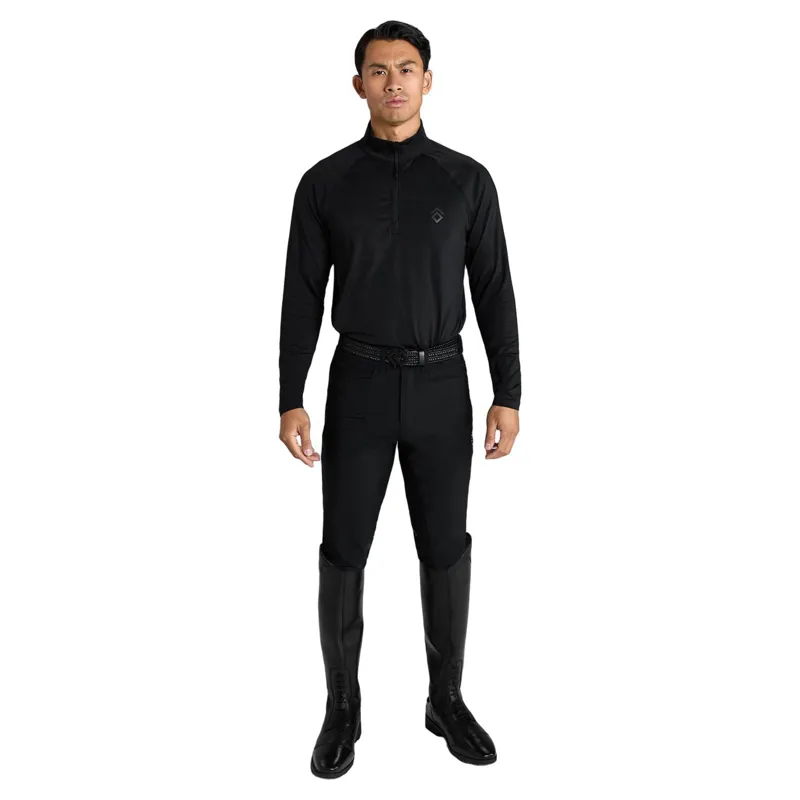 Aztec Diamond Core Junior Boys 1/4 Zip Base Layer - Black-10