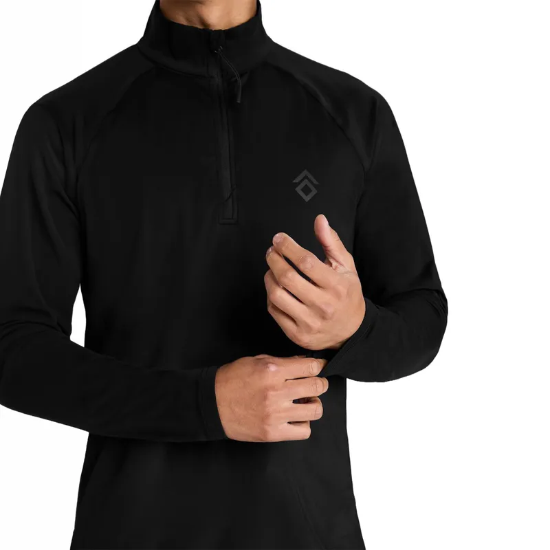Aztec Diamond Core Junior Boys 1/4 Zip Base Layer - Black-5