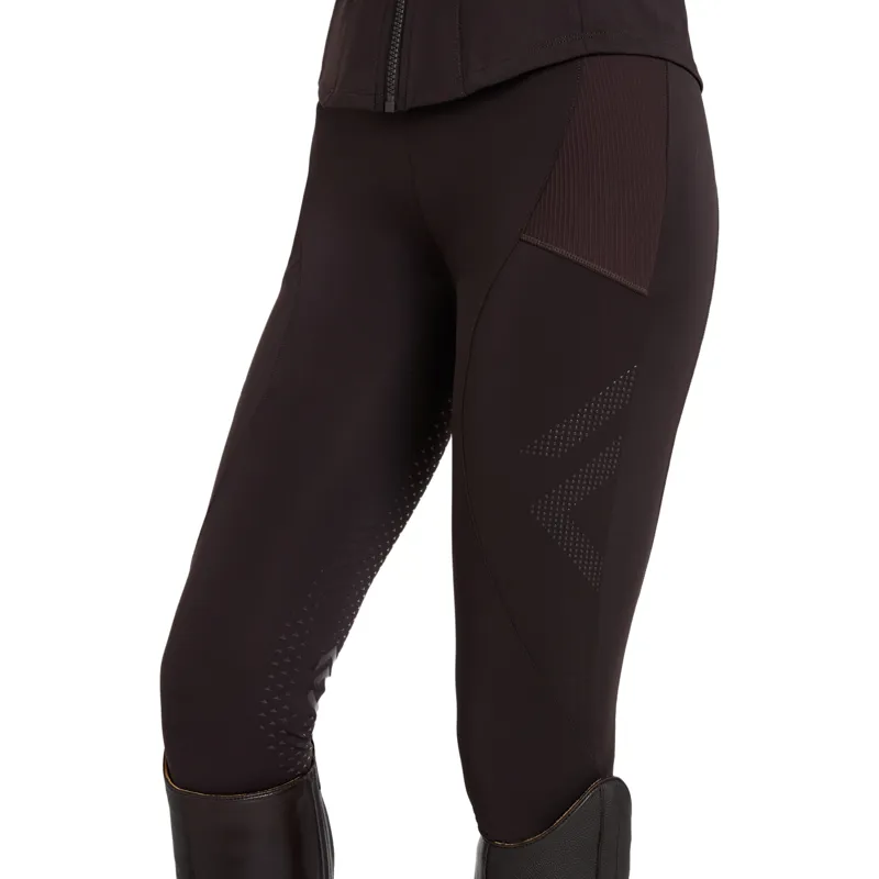 Aztec Diamond Core Full Grip Women's Riding Leggings - Espresso Pre-Order