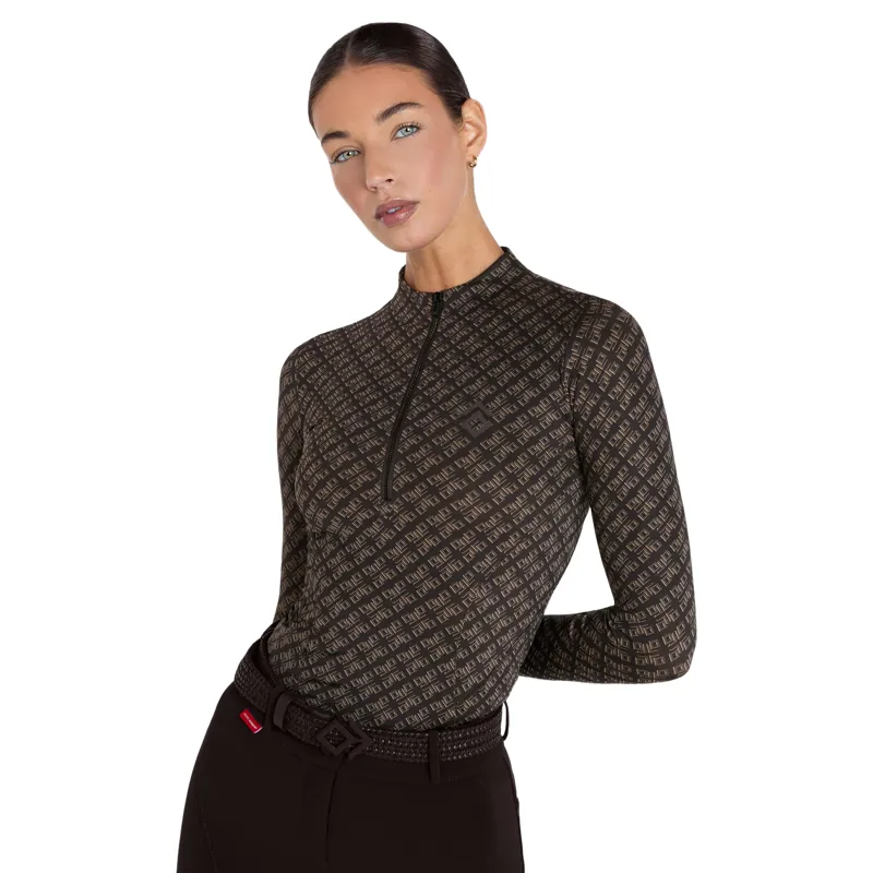 Aztec Diamond Core Long Sleeve Women's Base Layer - Monogram