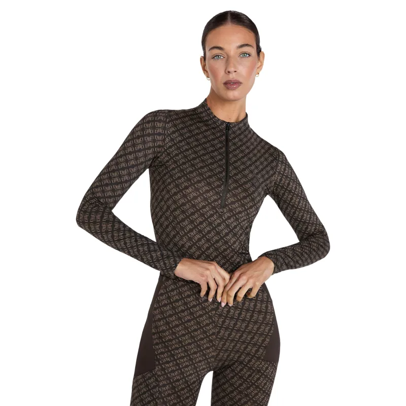 Aztec Diamond Core Long Sleeve Women's Base Layer - Monogram-8