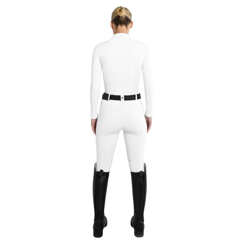Aztec Diamond Core Long Sleeve Women's Base Layer - White-2
