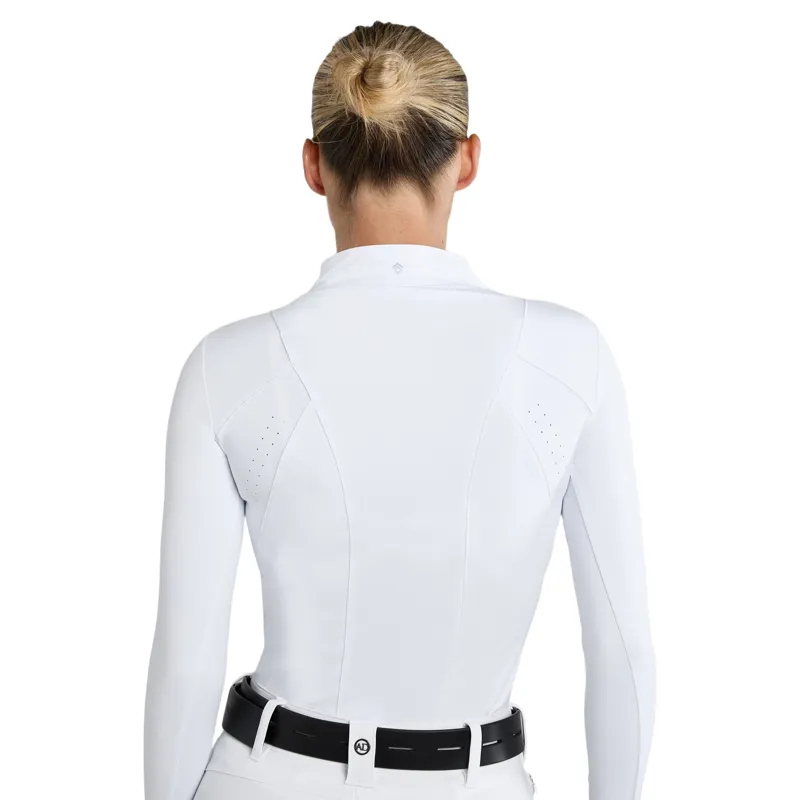 Aztec Diamond Core Long Sleeve Women's Base Layer - White-1