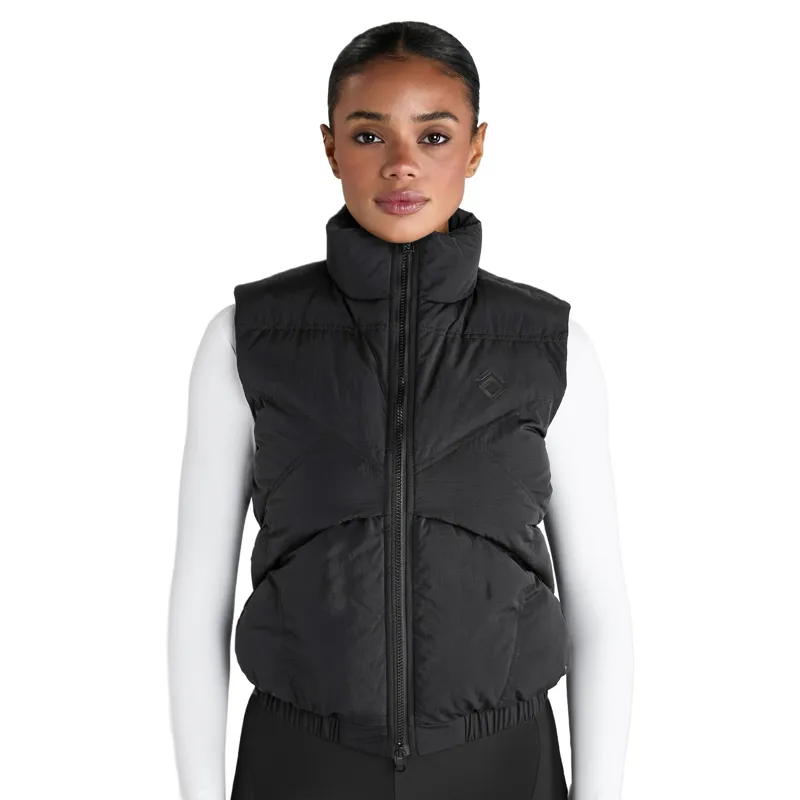 Aztec Diamond Core Womens Mid-Layer Vest - Black