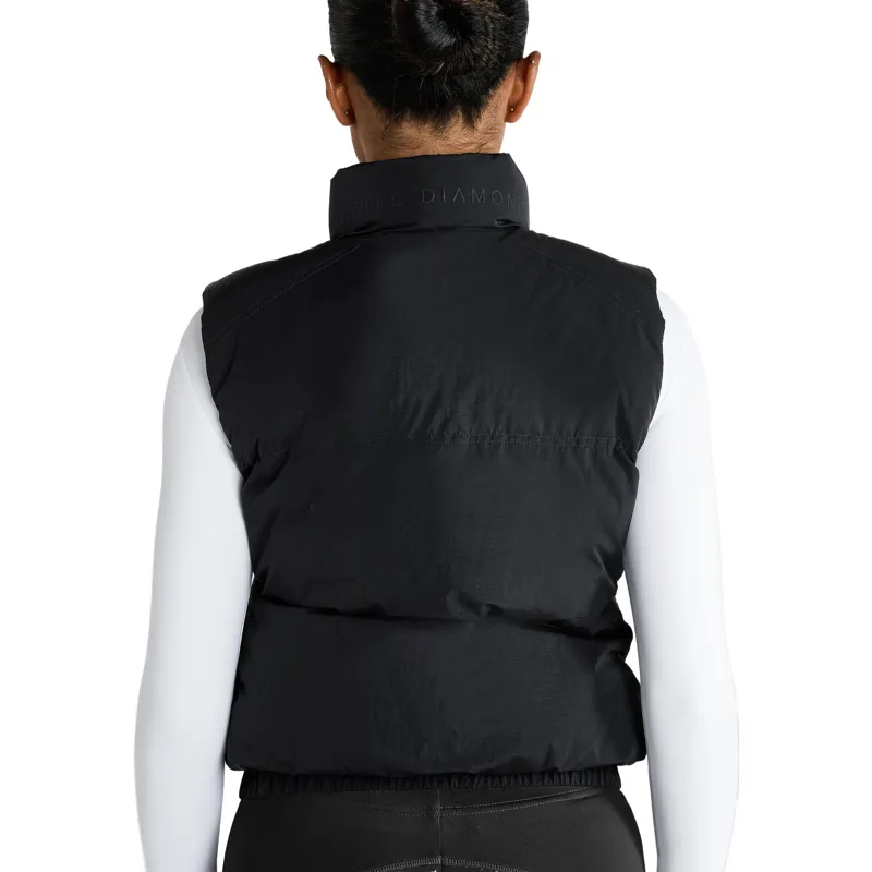 Aztec Diamond Core Womens Mid-Layer Vest - Black-1