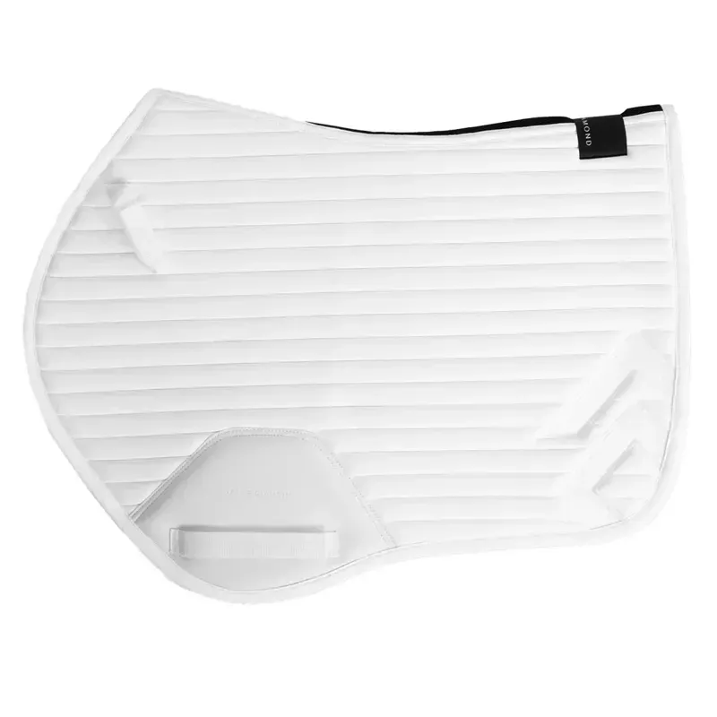Aztec Diamond Core Saddle Pad - White