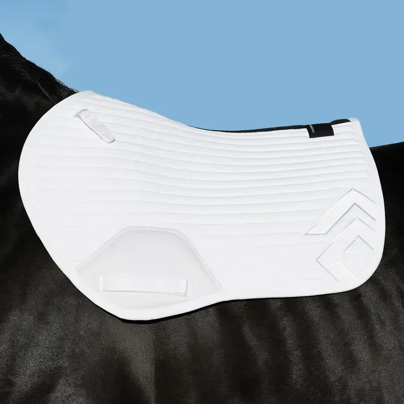Aztec Diamond Core Saddle Pad - White-1