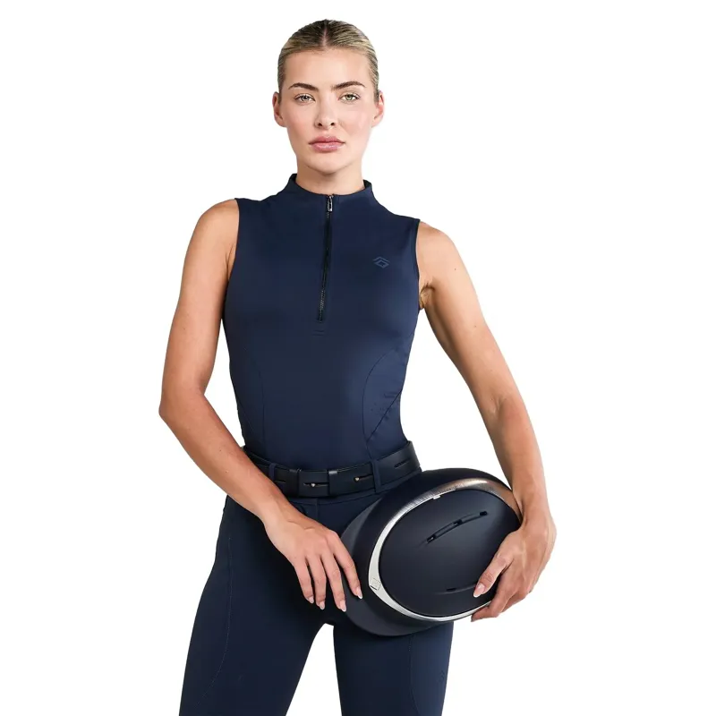 Aztec Diamond Core Sleeveless Womens Base Layer - Navy