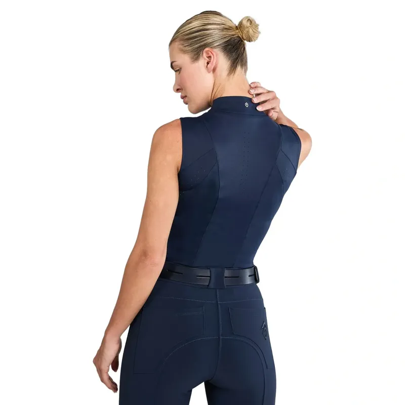 Aztec Diamond Core Sleeveless Womens Base Layer - Navy-1